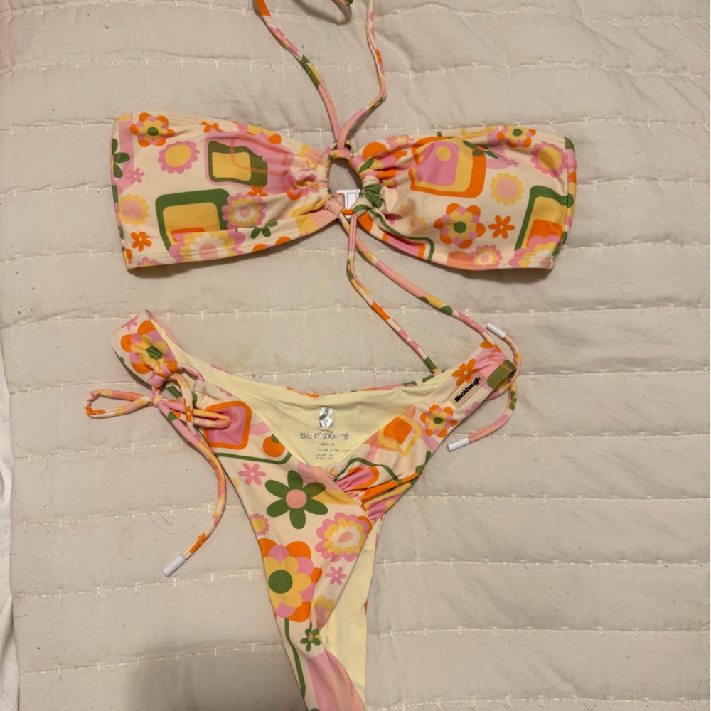 Blackbough Pastel Floral Bikini Set